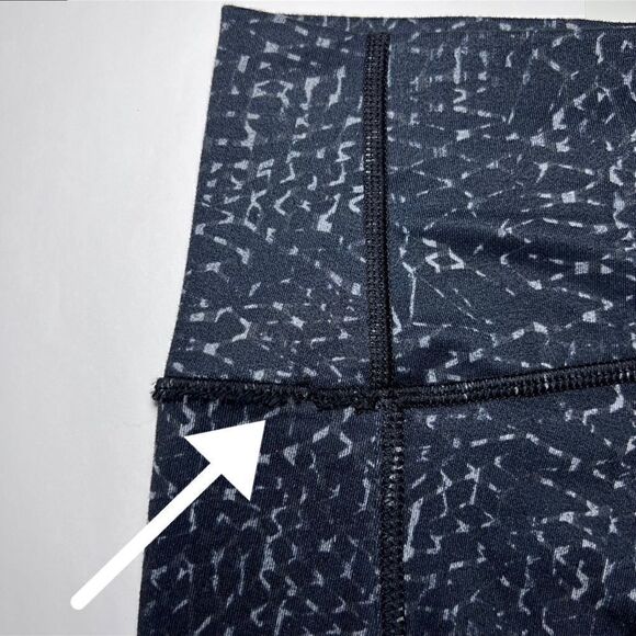 Lululemon True Self Crop II in Samba Snake Battleship Black - Picture 8 of 9